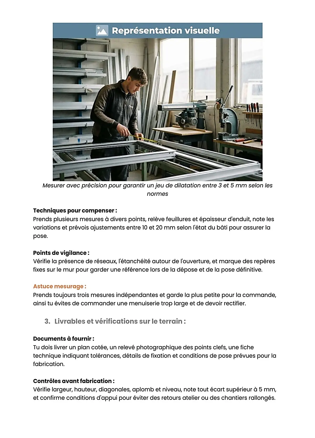 Example Fiche de Révision BP Aluminium